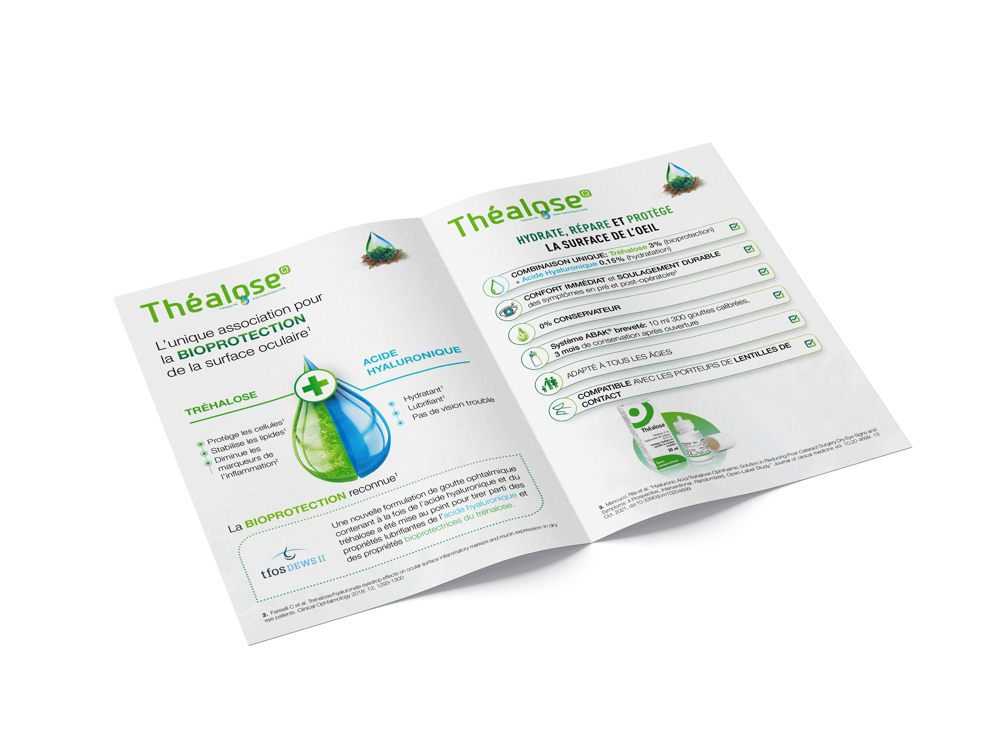 Bi-fold A4 brochure design